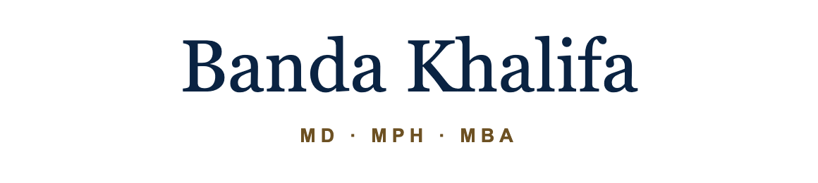 Banda Khalifa, MD MPH MBA